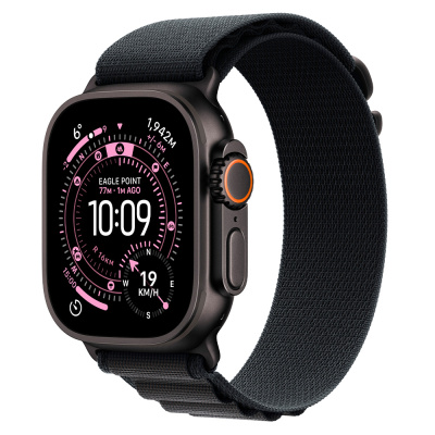 Apple Ultra 3 Black Titanium+ Black Alpine Loop 49 mm