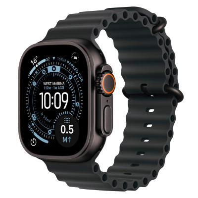Apple Ultra 3 Black Titanium+ Black Ocean Band 49 mm