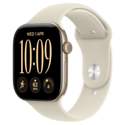 Apple Watch Series 12 Золото+ Sand Sport Band 46 mm