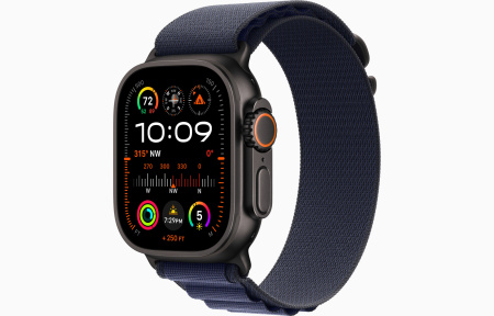 Apple Ultra 2 Black Titanium 49 mm with Navy Alpine Loop
