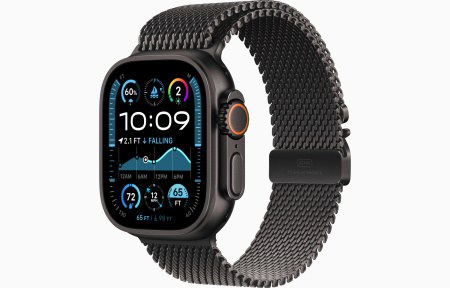 Apple Ultra 2 Black Titanium 49 mm with Titanium Milanese Loop