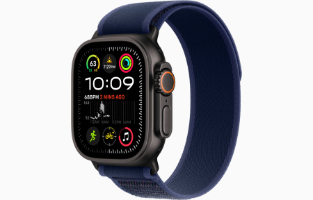 Apple Ultra 2 Black Titanium 49 mm with Navy Alpine Loop